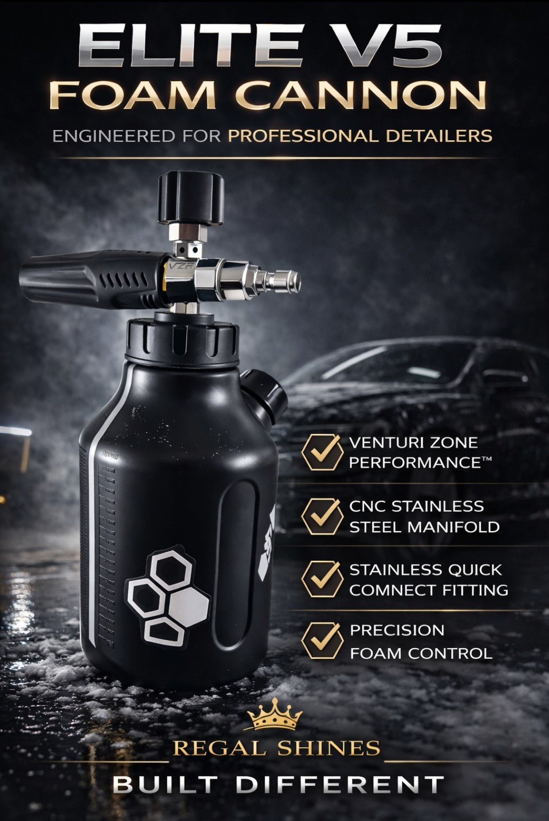 STAINLESS VZP"1.5 L" ELITE V5