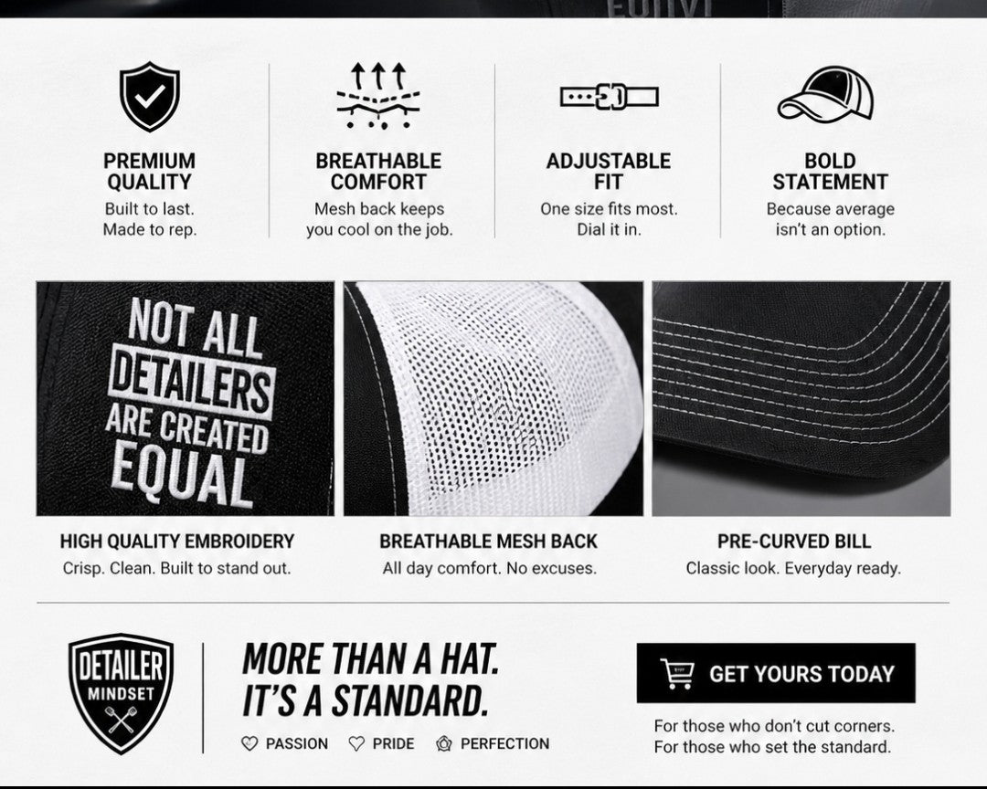DETAILING STANDARD HAT