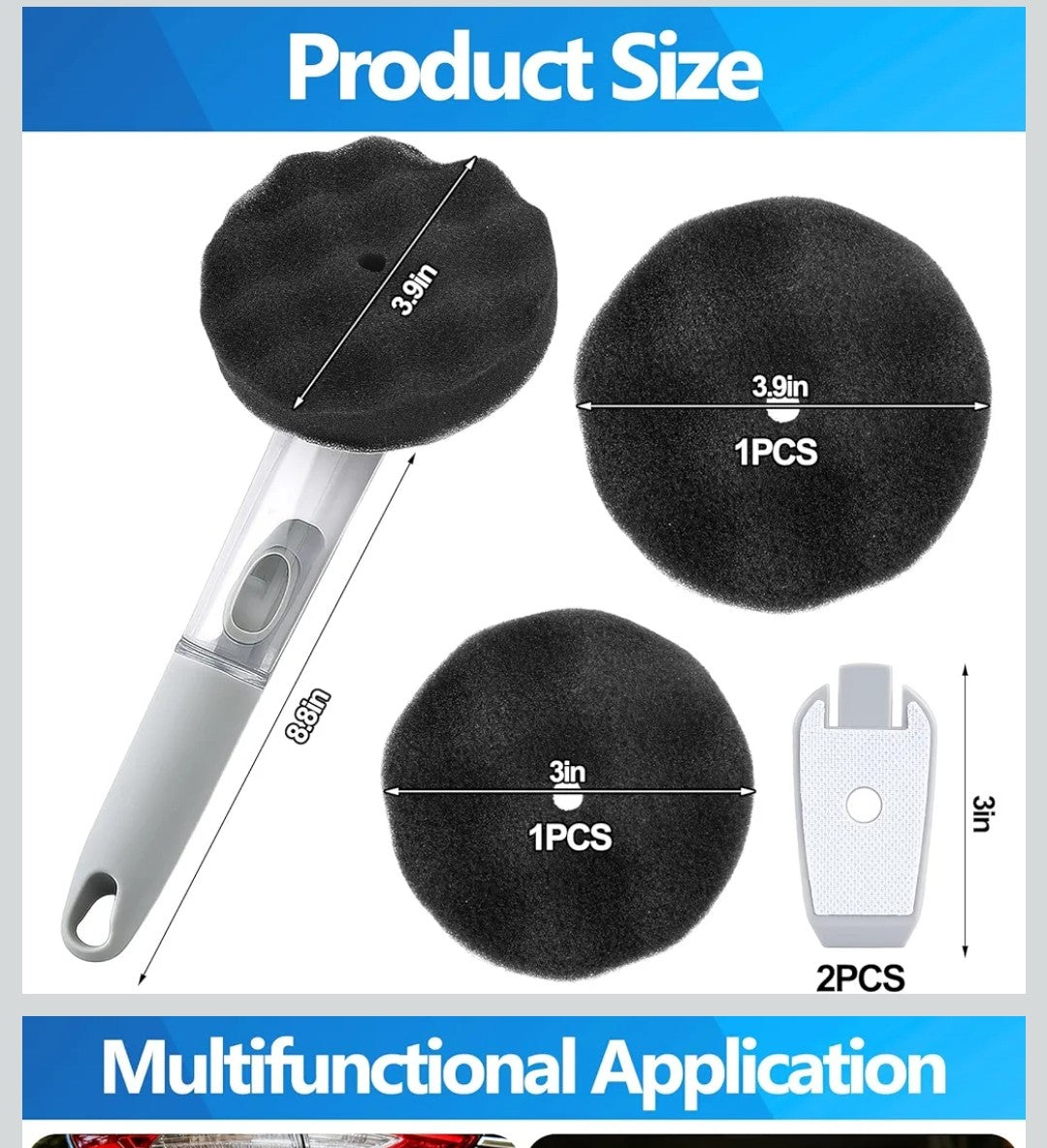 EXTENSION TIRE DRESSING APPLICATORS